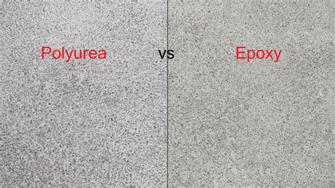 Polyurea vs epoxy cost.  Trying to understand the real difference between epoxy vs p...