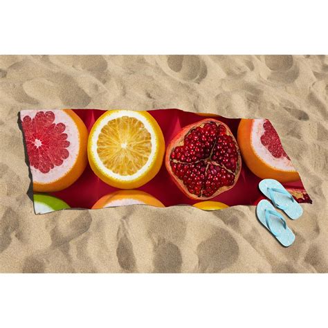 Pomegranate Beach and Bath Towel Surf Yoga Swimwear - Etsy