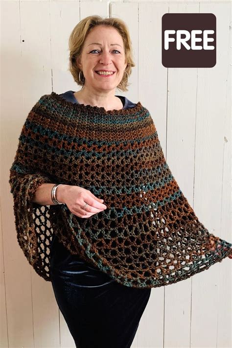 Poncho Crochet Pattern Free Crochet Pattern By Wilmade