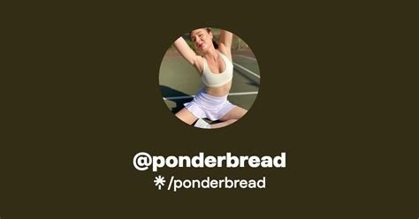Ponderbread Onlyfans Leak +18 🍑