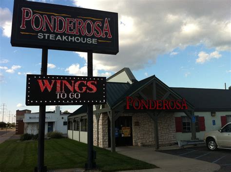 Ponderosa near me. Ponderosa Steakhouse, Kissimmee, Florida. 1,533 likes · 20 talking about this · 7,962 were here. Welcome to Ponderosa & Bonanza country, where you'll find the spirit of the old west & a place to call... 