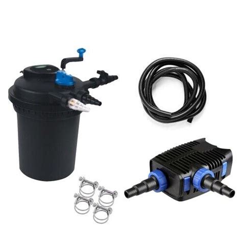 Pondlife Teich Filteranlage Set 13 CPF 10000 Druckfilter 20W Eco …