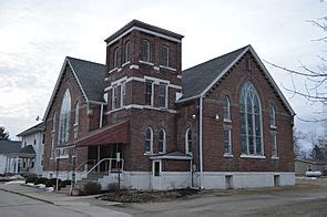 Poneto United Methodist Church, Methodist Church, 36 E Walnut St