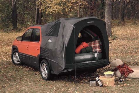 Pontiac aztek tent. Mar 1, 2021 · Also, the tent option on the Aztek was objectively dope. Pontiac GM eventually did decide to dedicate real resources to creating an actual proper crossover and they introduced the Saturn VUE in 2002. 