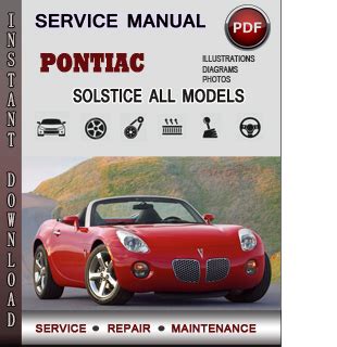 Pontiac solstice gxp manual de servicio. - Wastewater system operator manual ragsdale associates.