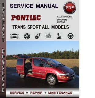 Pontiac trans sport 2 3 manual. - Silage special 648 round baler operating manual.