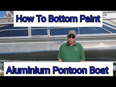 Pontoon Bottom Paint - YouTube