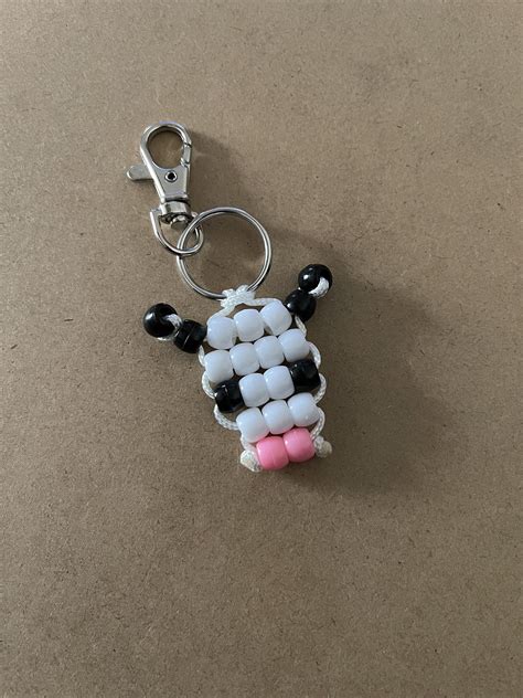 Beaded Keychain Crafts for Kids