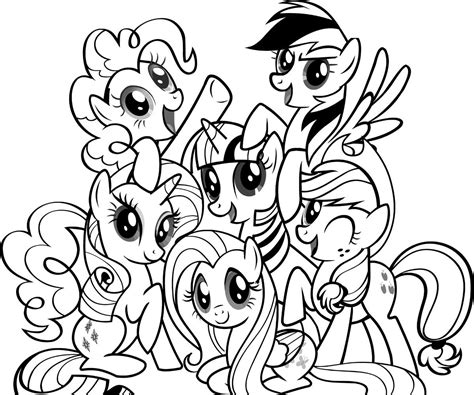 Pony Coloring Pages