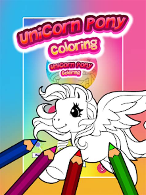 Pony Unicorn Coloring Book Uni APK Download for Android 