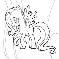 Pony With Wings » Coloring Pages » Surfnetkids