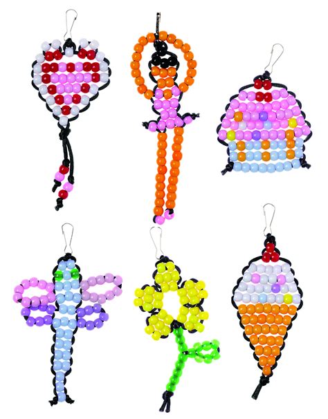Pony beads designs. The bead patterns feature characters (such as from video games, anime, and movies), animals, and music artists. Some of the patterns are designed to be crafted with pony beads or seed beads. Others are designed to be crafted using perler beads, otherwise known as hama beads or fuse beads. 