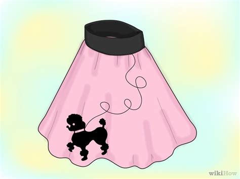 Poodle Skirt Template
