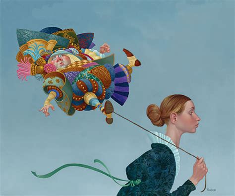 Poofy Guy Short Leash Limited Edition Print by James Christensen …