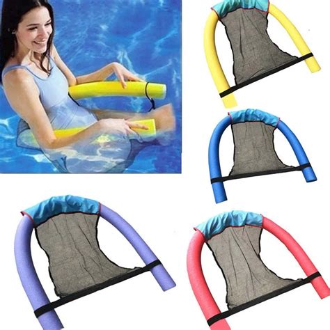 Pool Noodles Floating Pool Noodle Sling Mesh Chair Pool