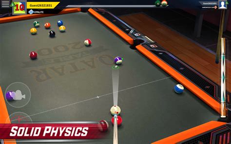 Pool Stars 3D Online Multiplayer Game (Android). 