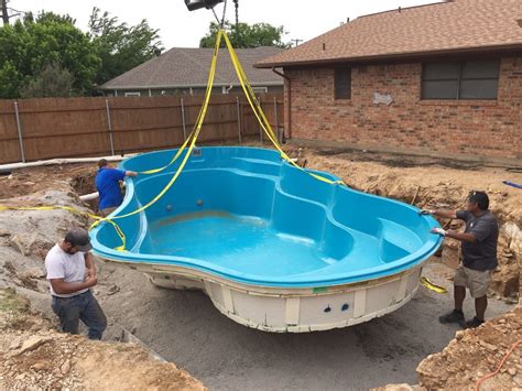 Pool and installation. Assisted installation (dig, set, fill) Basic installation. Turn-key installation. Let's take a look at each to learn more. Fiberglass Pool Self-Installations. A self … 