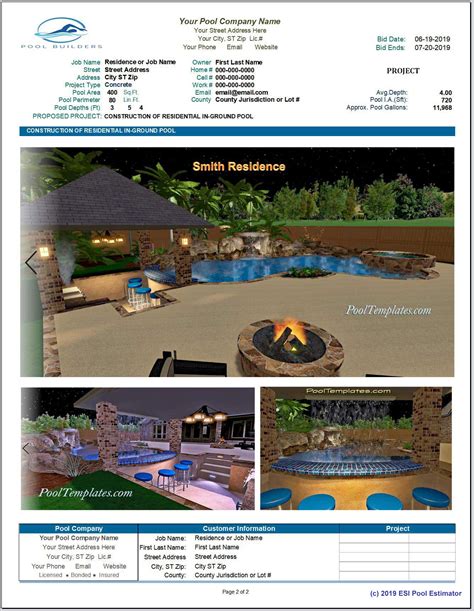 Pool building contractor estimator guide 2015. - Nace certified coating inspector study guide.