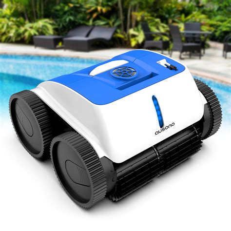 Pool robot cleaner. Robotic Pool Cleaner Caddy Cover Classic Outdoor Waterproof Vacuum Cleaner Cover 420D Oxford Cloth Thick Sunray Dust Wind Weather Resistant Cleaner Cover with Grab Handle for Pool Cleaners. $20.99 $ 20. 99. Get it as soon as Monday, Mar 18. In Stock. Sold by Jayusing and ships from Amazon Fulfillment. + 