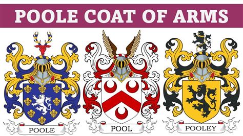 Pooles History, Family Crest & Coats of Arms - HouseOfNames