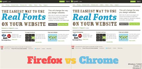 Poor font rendering in webkit browsers for windows when using fontface