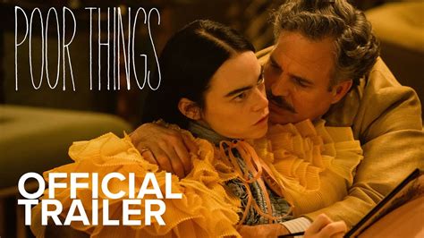 Poor things trailer. Trailer 33%. Trailer 88%. Find where to watch Poor Things in New Zealand cinemas + release dates, reviews and trailers. Emma Stone, director Yorgos Lanthimos, and the co-writer of Oscar winner The Favourite reunite for this fantastical evolution story of a young woman brought back to life by the brilliant and unorthodox scientist Dr. 