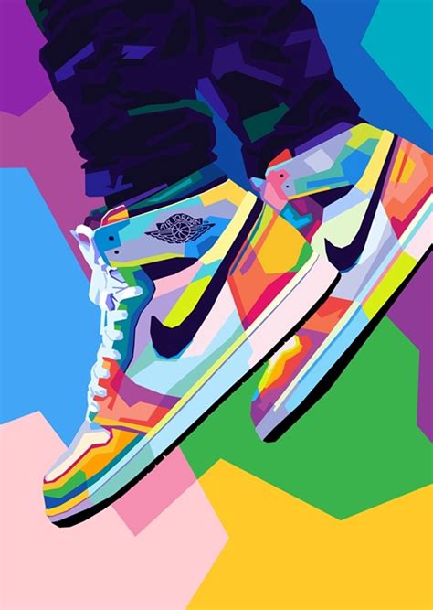 Pop Art Shoe Posters & Prints Zazzle