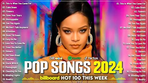 Pop Hits 2024 Maroon 5, Rihanna, Dua Lipa, Bruno mars, Ed