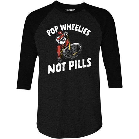 Pop Wheelies Not Pills - Unisex T-Shirt – m00nshot