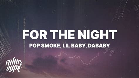 Pop smoke for the night lyrics. Things To Know About Pop smoke for the night lyrics. 