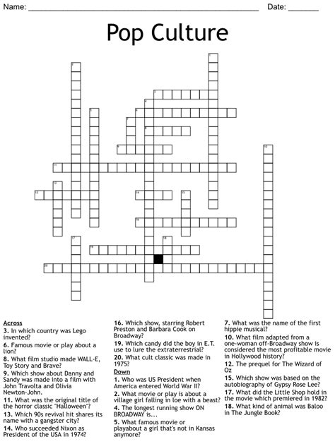 Pop star christina crossword clue. The Crossword Solver found 30 answers to "Pop star", 5 letters crossword clue. The Crossword Solver finds answers to classic crosswords and cryptic crossword puzzles. Enter the length or pattern for better results. Click the answer to find similar crossword clues . Enter a Crossword Clue. 