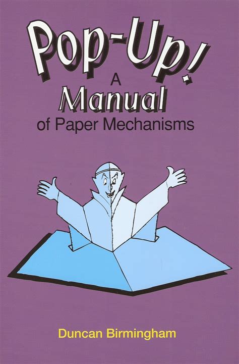 Pop up a manual of paper mechanisms. - Machine learning solution manual tom m mitchell.