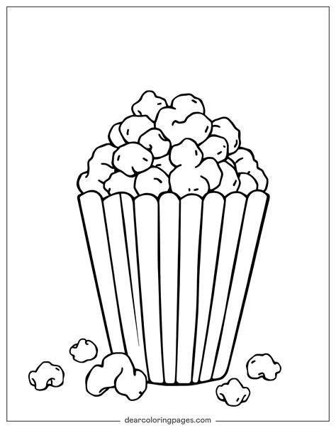 Popcorn Coloring