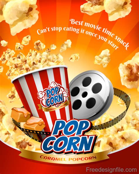 Popcorn Flyer Template Free
