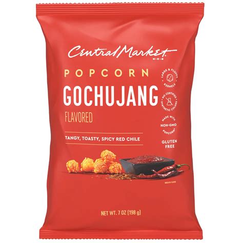 Popcorn central.  Central Market Gochujang Popcorn is made with classic Korean...