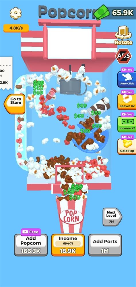 Popcorn clicker APK Download for Android 