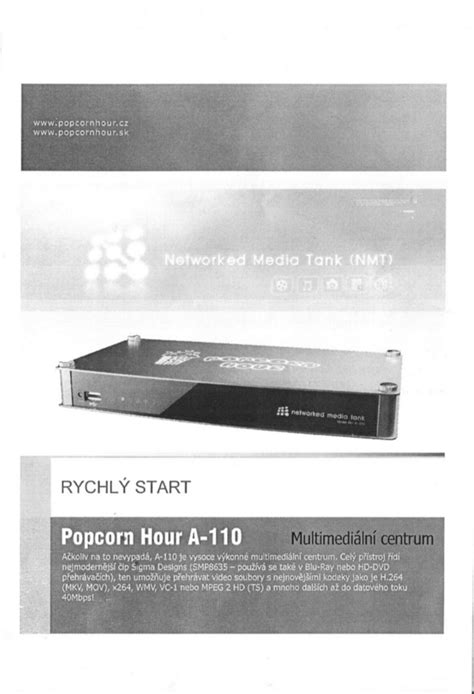 Popcorn hour A-110 Manual