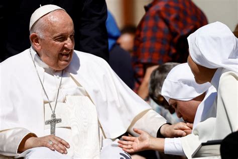 Pope Francis hospitalized for intestinal surgery under general anesthesia