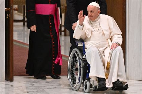 Pope briefly in hospital for scheduled tests two months after bronchitis, returns to Vatican
