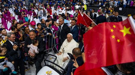 Pope insists Vatican-China relations are on track but says more work is needed