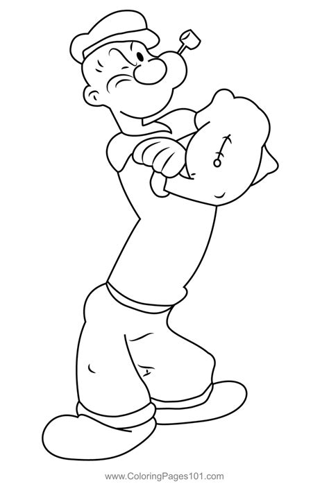 Popeye Coloring