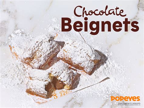 Popeyes Chocolate Beignets are here for everyone to enjoy