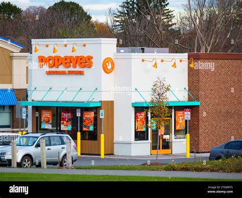  Popeyes Louisiana Kitchen. 3.0 (2 reviews) Claimed. Chicken Wings, Fast Food. Open 10:00 AM - 11:00 PM. See hours. See all 4 photos. Menu. Website menu. Location & Hours. Suggest an edit. 4754 Commercial Dr. New Hartford, NY 13413. Get directions. Amenities and More. Estimated Health Score. Ask the Community. Ask a question. . 