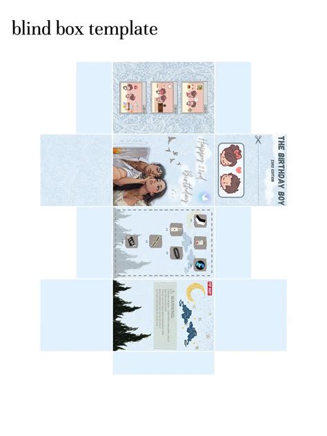 Popmart Blind Box Template