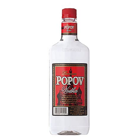 Popov Vodka Price