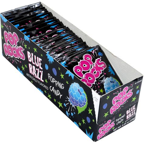 Popping candy pop rocks. In summary, the Pop Rocks Pack of 9 Flavors offers a delightful variety of popping candy flavors for a fun and entertaining treat. The portion control and novelty factor are definite strengths. However, concerns about quality control, fragile packaging, and high sugar content should be considered. 
