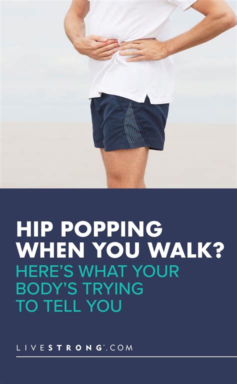 Popping noise in hip when walking