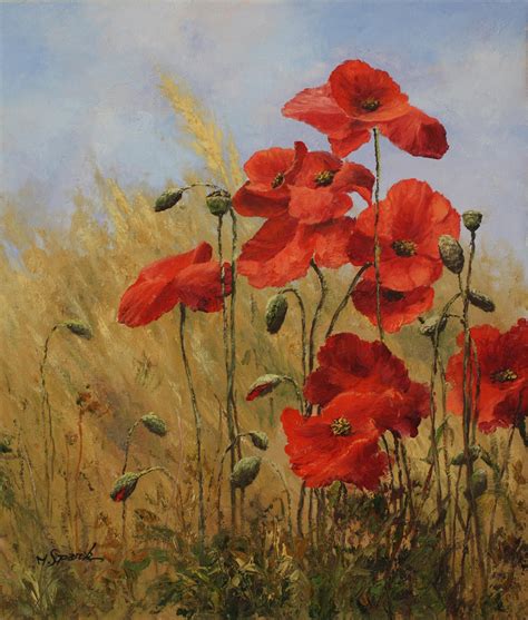 Poppy Canvas Artwork - Etsy