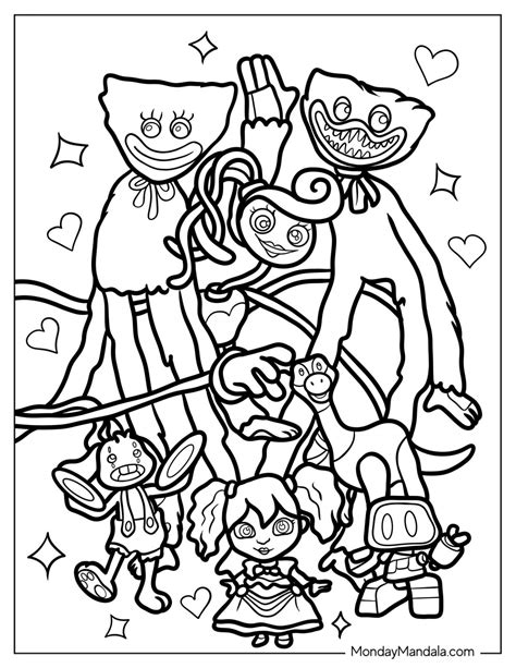 Poppy Playtime Coloring Shee