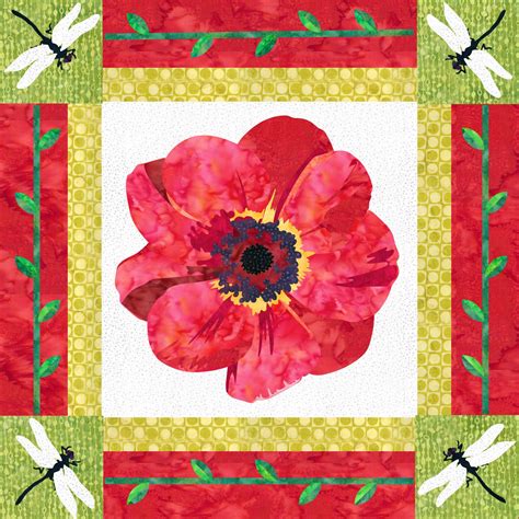 Poppy Quilt Pattern Free